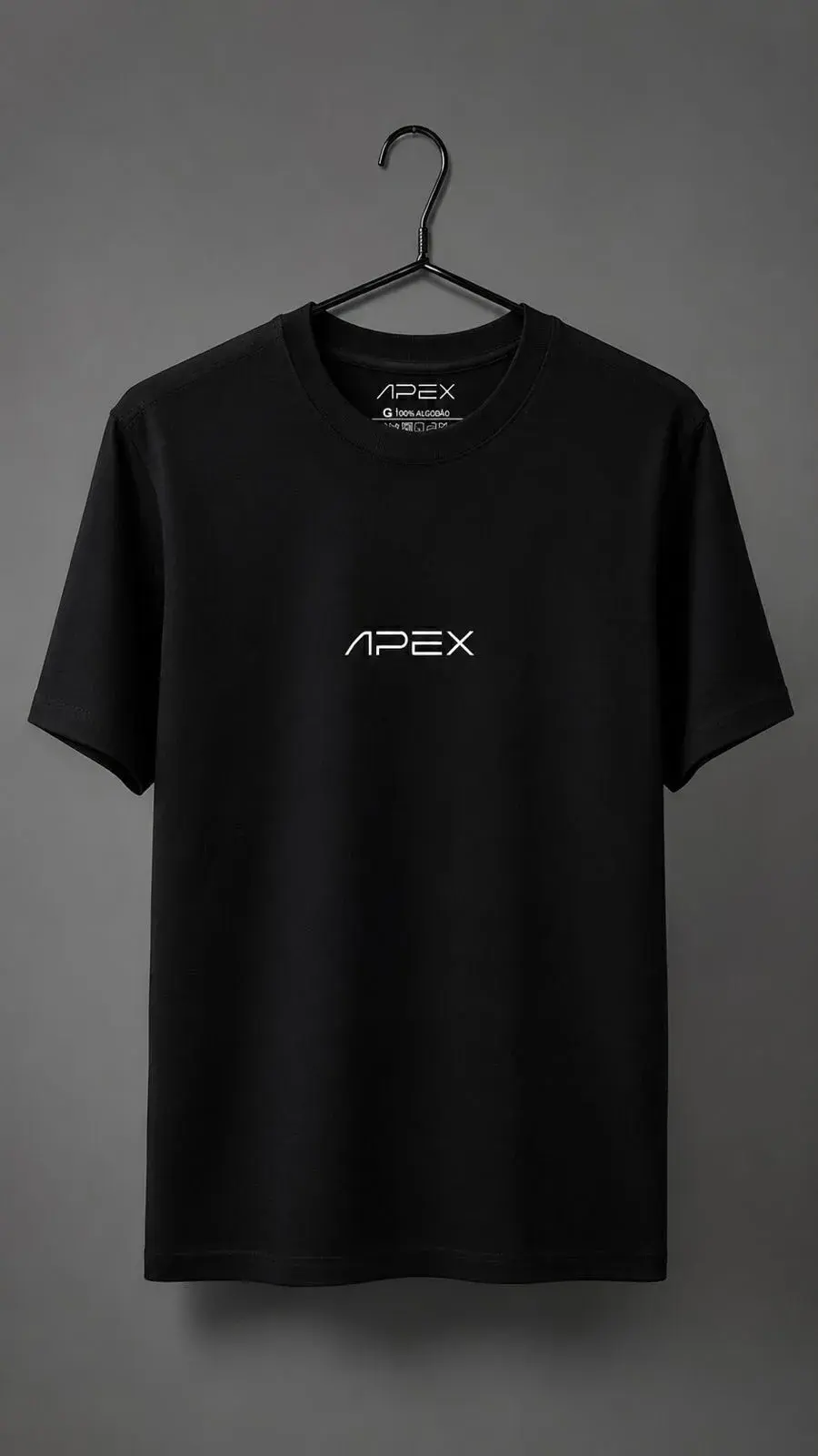 Camiseta Apex GTI edition preta, costas