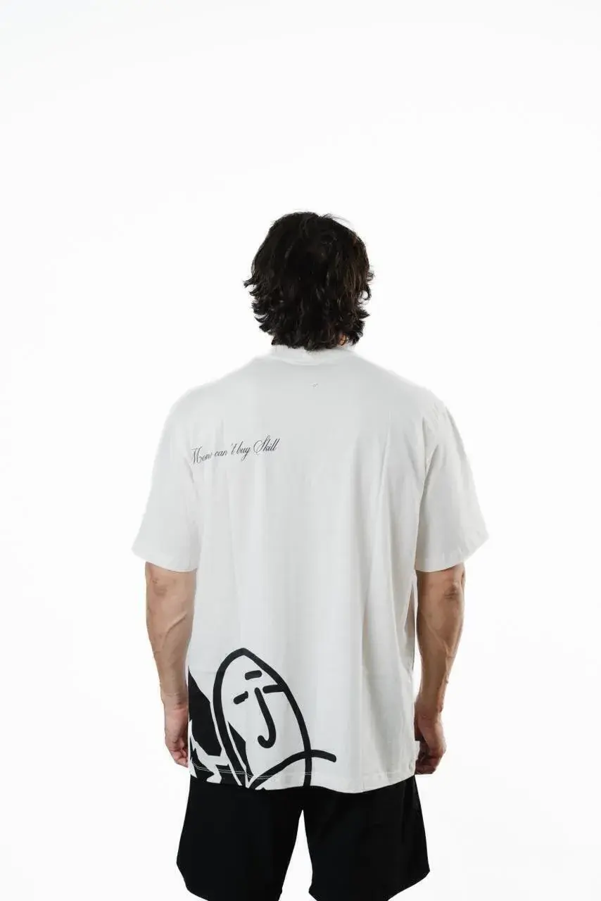 Camiseta GFEX off white, costas