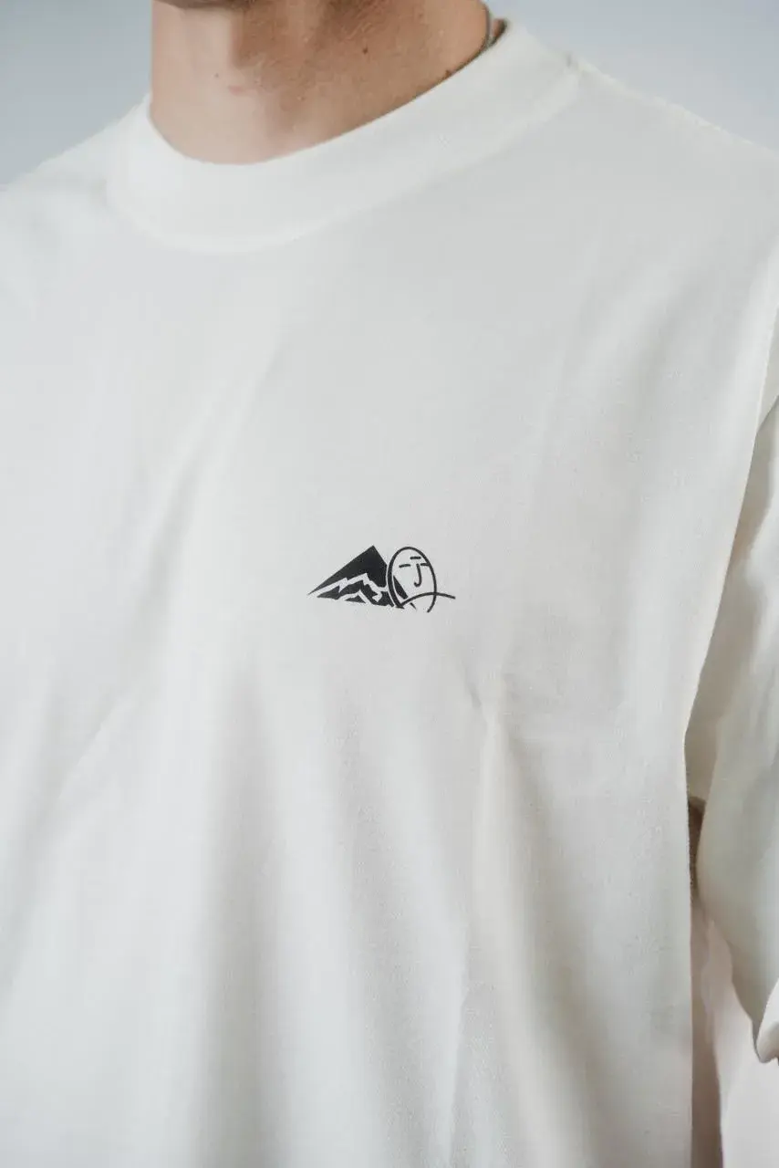 Camiseta GFEX off white, frente